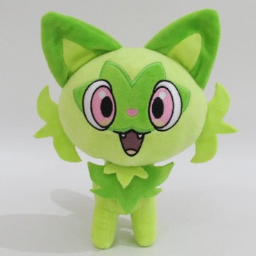 Плюшевая игрушка Pokemon Meowscarada Peluche Cinderace, плюшевая игрушка Scorbunny Sobble