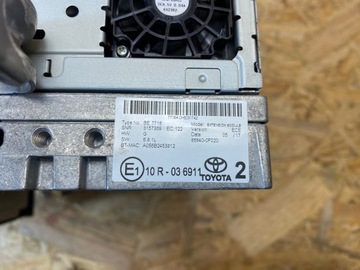 фото thumb №15, Радіо навігація gps навігація екран toyota auris ii 86140-02400 рестайлінг 2015-