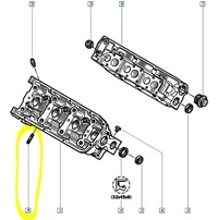 фото thumb №8, Шпилька головки renault safrane оригінальний номер 9606843180