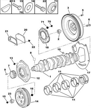 фото thumb №10, Corteco 12016920b кольцо уплотнительный вала, wał коленчатый