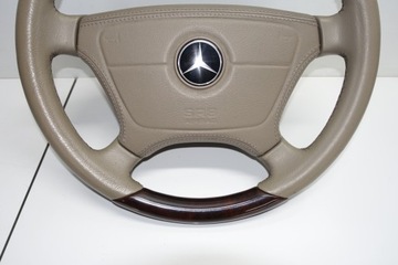 фото thumb №8, Mercedes w140 w129 руль идеал рестайлинг дерево деревянная