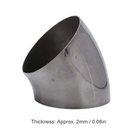 фото thumb №8, Коліно труби випускної turbo 45° труба вихлопна