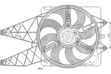 фото thumb №2, Вентилятор радіатор з корпус abarth grande pun