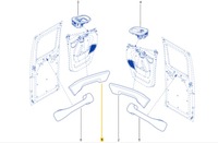 фото thumb №10, Заглушка кронштейн двері master iii movano права 8200730607