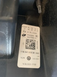 фото thumb №10, Vw id.4 id4 фара ліва передній ліві перед повний led 11b941035m європа