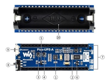 Модуль ИБП для Raspberry Pi Pico