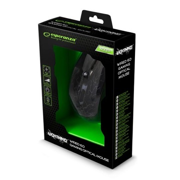 Проводная мышь LIGHTNING 6D GAMING 2400 DPI
