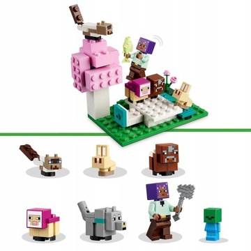 LEGO MINECRAFT 21253 REZERWAT ZWIERZĄT PREZENT