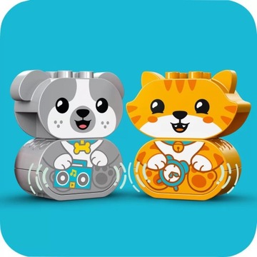 LEGO DUPLO Мой первый щенок и котенок со звуком