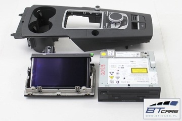 AUDI A3 ZESTAW MMI 3G+ MONITOR + CZYTNIK MIB + PANEL 8V0035020D 8V0919604C