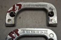 фото thumb №8, Mercedes w123 w126 захисні накладки рамки замків двері хром