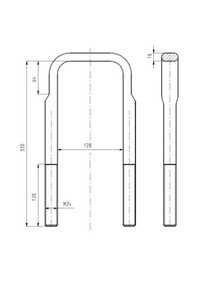 фото thumb №1, Скоба рессора s-tr str-50010