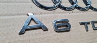 фото thumb №7, A6 c6 lift емблема logo значок кришки багажника задня a6 tdi