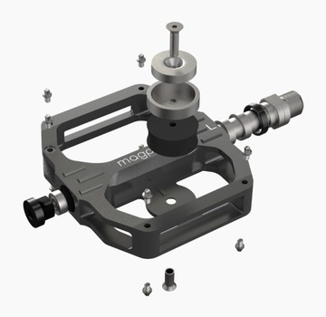 Велосипедные педали MAGPED SPORT2 GREEN 200NM (Гравий, Треккинг, MTB) +75 кг