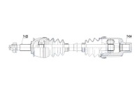 Nty приводной вал приводная opel mokka mokka x 1.4t 1.6cdti 1.7cdti 12- Цена, фото thumb