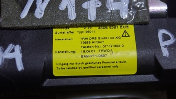 фото thumb №4, Mercedes w204 pas безпеки правий зад