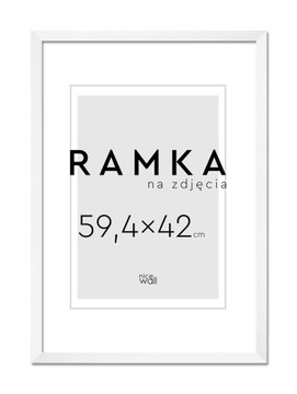 Рамка для фото 59,4х42 см 42х59,4 см Белая