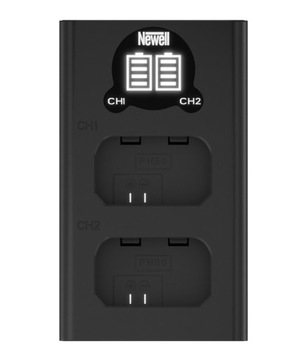 Зарядное устройство Newell DL-USB-C и две батареи NP-FW50.