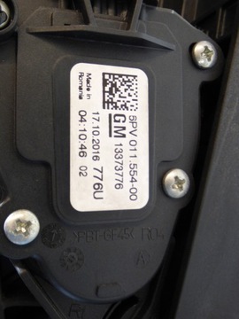 фото thumb №6, Педалі kpl 39094151 13373776 європа opel astra k v 1.6cdti