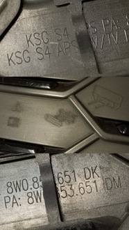 фото thumb №9, Audi s4 a4 b9 8w lift 20- решітка решітка радіатора решітка радіатора радіатора 8w0853651