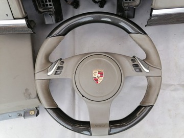 фото thumb №15, Сиденья обшивки панель руль панель туннель porsche cayenne 2 ii карбон