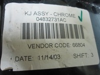 фото thumb №6, Cherokee kj iii 2.8 crd 04r счетчик приборы 04828935ab p56010586ae anglik