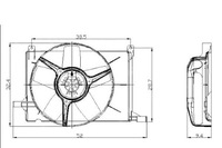 фото thumb №2, Вентилятор радиатор opel corsa b 1,0-1,7 nrf