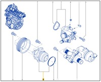 фото thumb №11, Насос води 210103098r master laguna scenic vel org