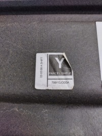 фото thumb №9, Nissan qashqai j10 полка багажника багажника 79910-jd00a оригінал