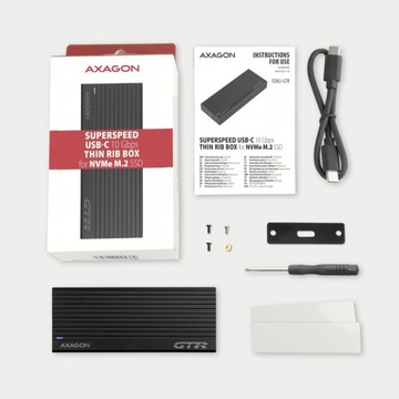 EEM2-GTR Внешний алюминиевый корпус, USB-C 3.2