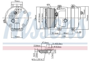 фото thumb №8, Компрессор кондиционера nissens 890050 pl dystrybucja