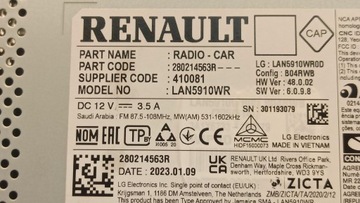 фото thumb №5, Dacia sandero stepway iii радио навигация 280214563r