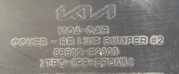 фото thumb №14, Kia sorento iv 2020 - спойлер накладка бампера зад pdc 86612-p2000