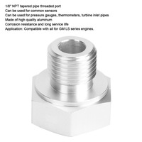 фото thumb №12, З'єднувач адаптер датчика тиску оливи m16x1,5 do 1/8 npt do двигуна gm