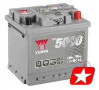 Купить Yuasa silver ybx5012 54ah 500a, фото thumb