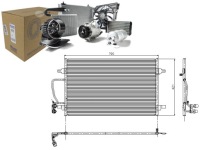 фото thumb №1, Конденсатор кондиционера audi a8 2.5d-4.2 03.94-09.0