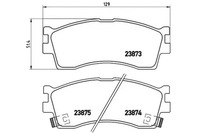 фото thumb №15, Brembo p 30 016 набір гальмівних колодок гальмівних, гальма дискові