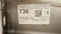 Накладка поріг ліва поріг volvo xc90 2 2014- 31672370 Ціна, фото thumb