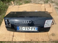 фото thumb №2, Audi a8 d3 крышка багажника задняя czarna эмблема logo