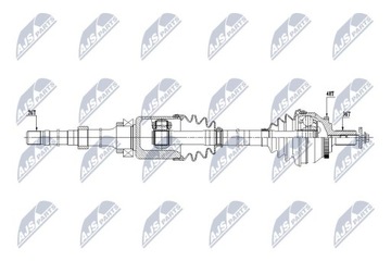 фото thumb №2, Nty npw-vv-129 полуось приводная