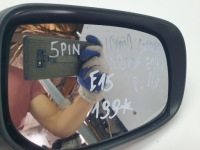 фото thumb №7, Зеркало правое 5 pin toyota corolla e140 e15 2008 rok код лакокрасочного покрытия 163