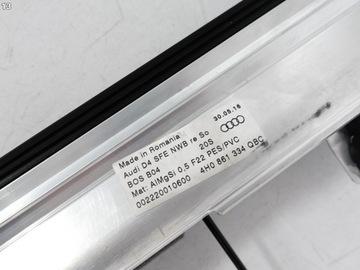 фото thumb №14, Audi s8 a8 4h0 d4 09-17 рамка планка ролета солнцезащитная дверь зад qbc