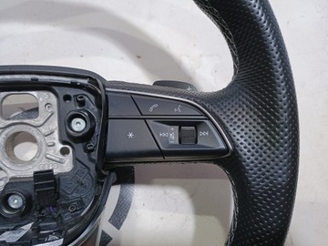 фото thumb №5, Audi a4 b9 s4 rs4 a5 8w0 руль mutlifunkcyjna s-line лепестки кожа