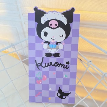 Sanrioed Kuromi My Melody Hangyodon Красные конверты RMB Длинные новогодние красные