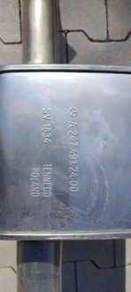 фото thumb №6, Mercedes w247 вихлоп гасник kompletny a1774904403 a2474912400