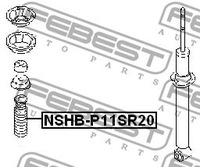 фото thumb №2, Захист амортизатора перед nissan bluebird primera
