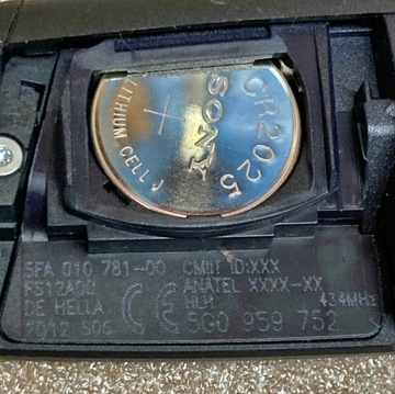 фото thumb №7, Vw golf 7 ключ замок зажигания 5g0959752 1k0905851b