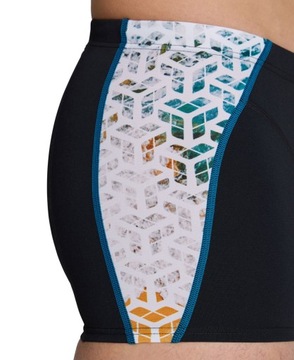 Шорты для плавания Arena PLANET WATER SWIM SHORT ЧЕРНО-БЕЛЫЕ MULTI 100