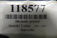 фото thumb №8, Suzuki liana крило праві