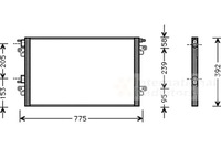 фото thumb №2, Конденсатор кондиционера renault laguna ii vel satis